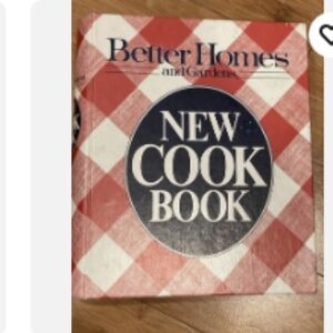 Better Homes and Gardens New Cook Book Hardback Rings Vintage 1981